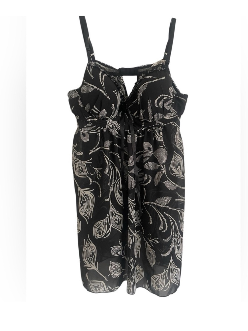 Bella Donna
Bella Donna Intimates Babydoll
Black White Lingerie Size XL